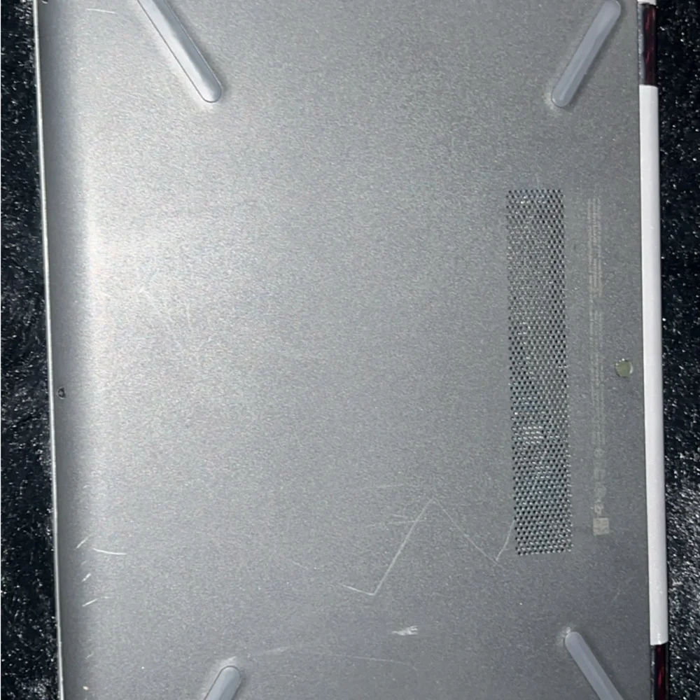 HP Metallic Silver Laptop